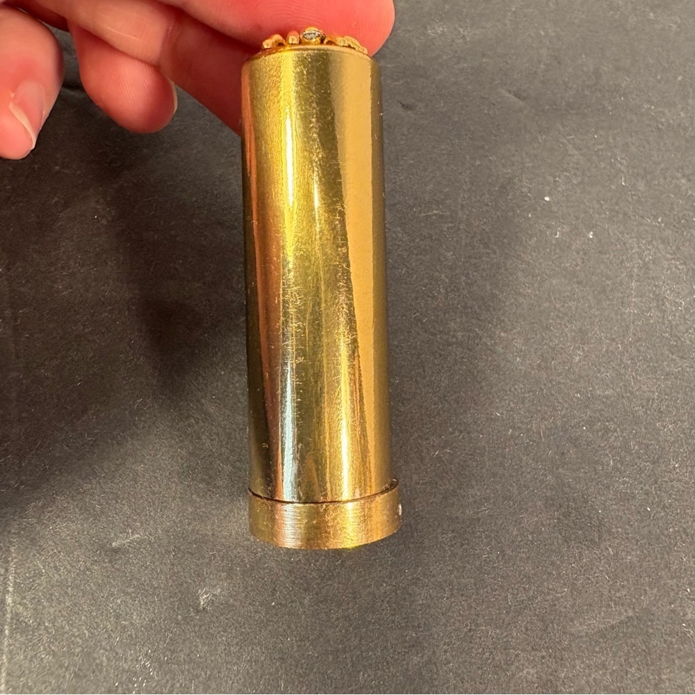Vintage Rare Salvador Flato Spider Brass Lipstick Case - Picture 11 of 14
